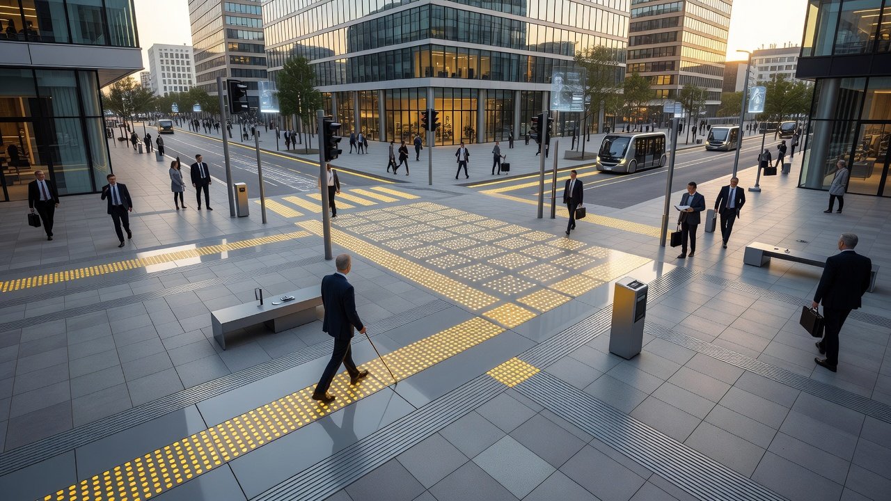 Pavimentos táctiles en ciudades inteligentes: Imagen principal