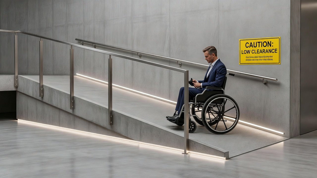 Protección en espacios bajo rampas accesibilidad: Imagen principal