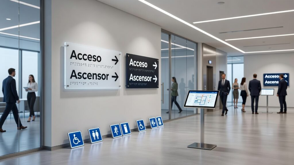 Puntos clave en la señalización accesible