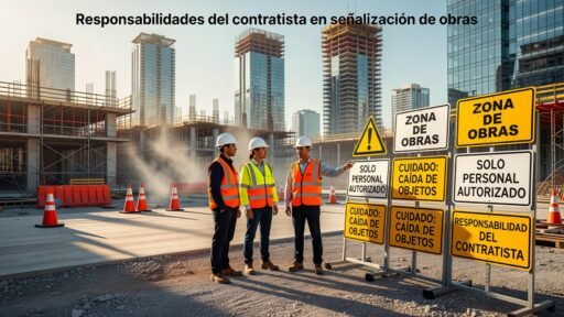 Responsabilidades del contratista en señalización de obras