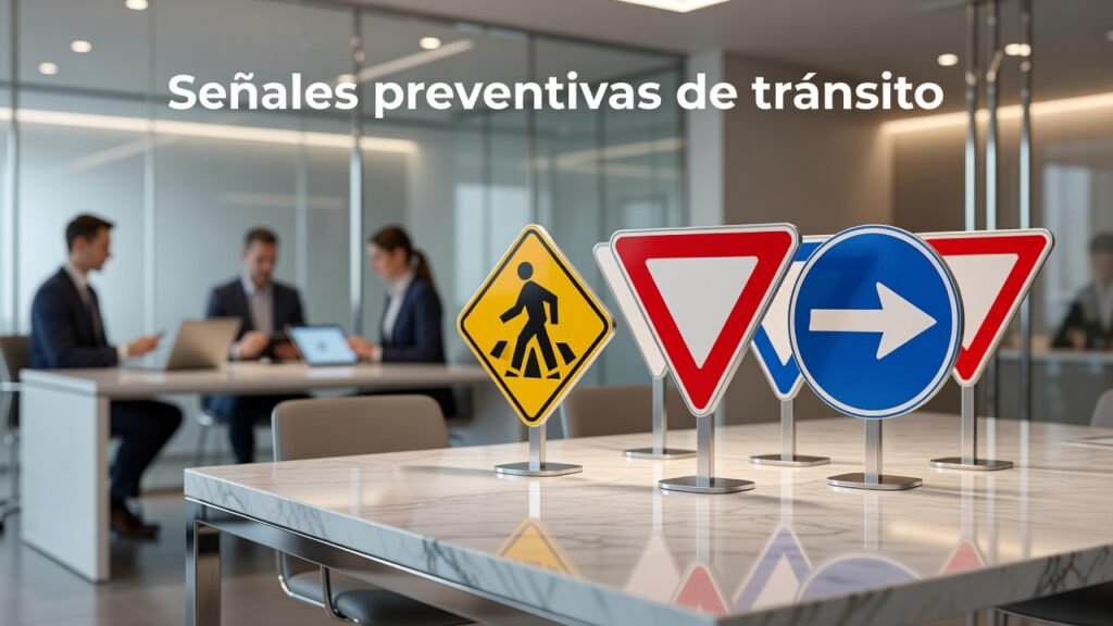 Señales preventivas de tránsito