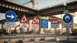 Señales viales obligatorias en proyectos de infraestructura