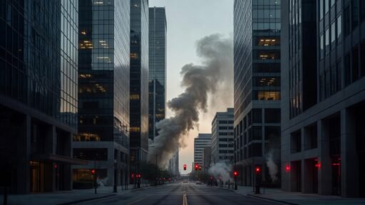 Señales visibles en apagones y humo