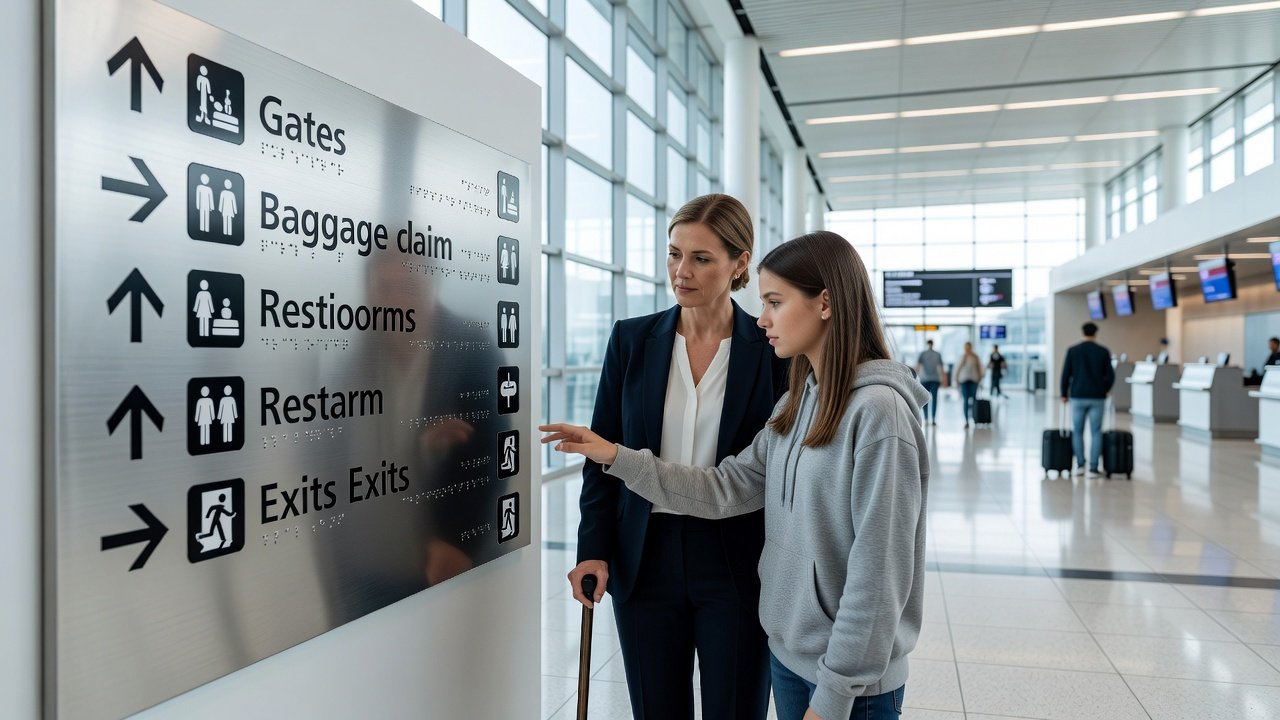 Señalización accesible en espacios interiores públicos: Imagen principal