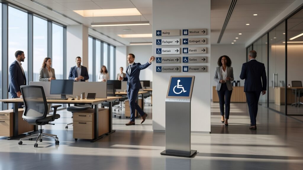Señalización accesible: ergonomía y guía práctica