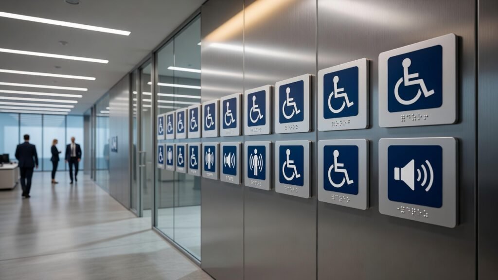 Señalización accesible según INACAL
