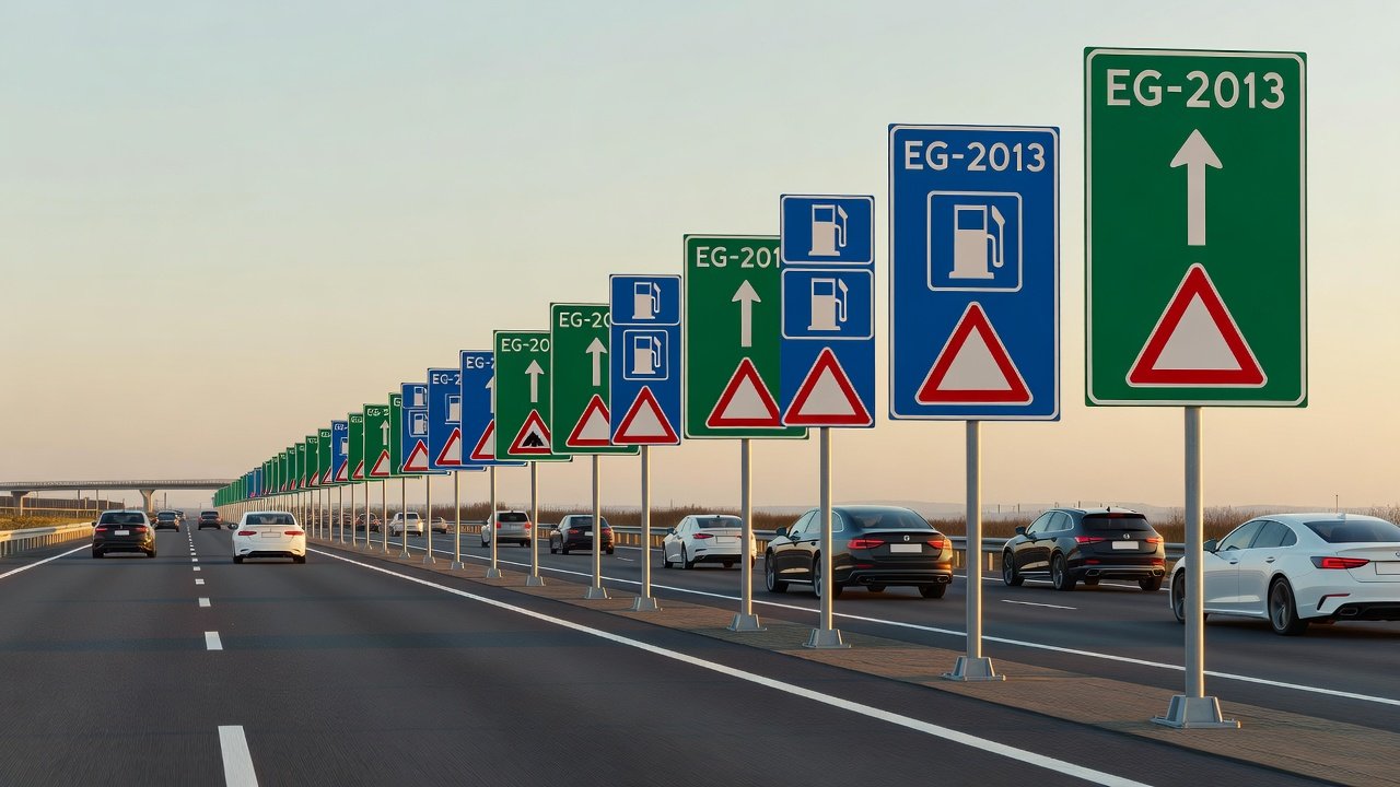 Señalización vertical en carreteras EG-2013: Imagen principal