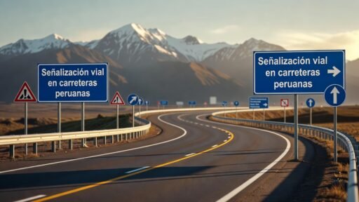 Señalización vial en carreteras peruanas: estándares técnico