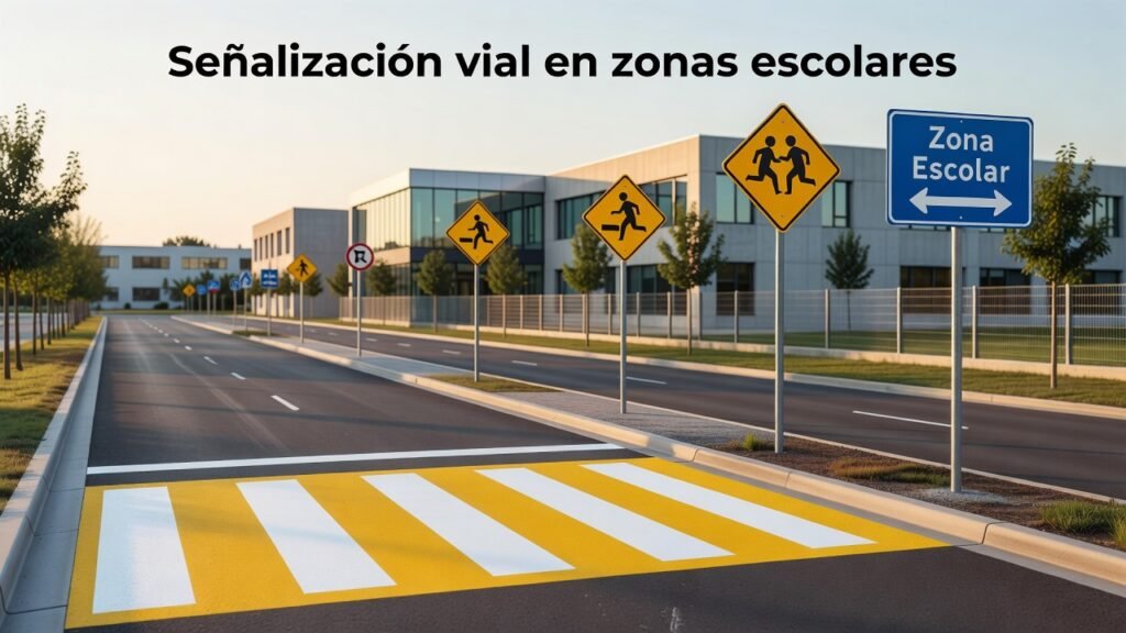 Señalización vial en zonas escolares 1 Señalización vial en zonas escolares