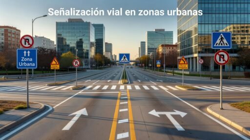 Señalización vial en zonas urbanas