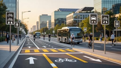 Señalización vial y movilidad sostenible