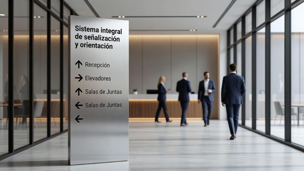 Sistema integral de señalización y orientación