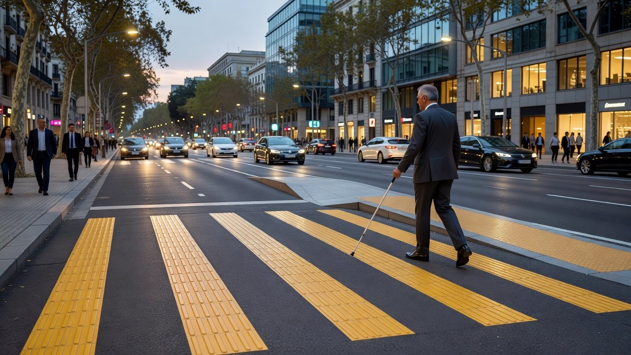 Soluciones de accesibilidad urbana con pavimentos táctiles: Imagen principal