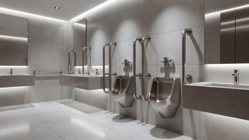 Urinarios accesibles diseño y normativa
