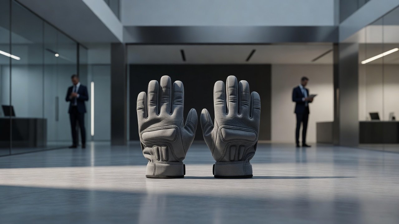Uso obligatorio de guantes de seguridad
