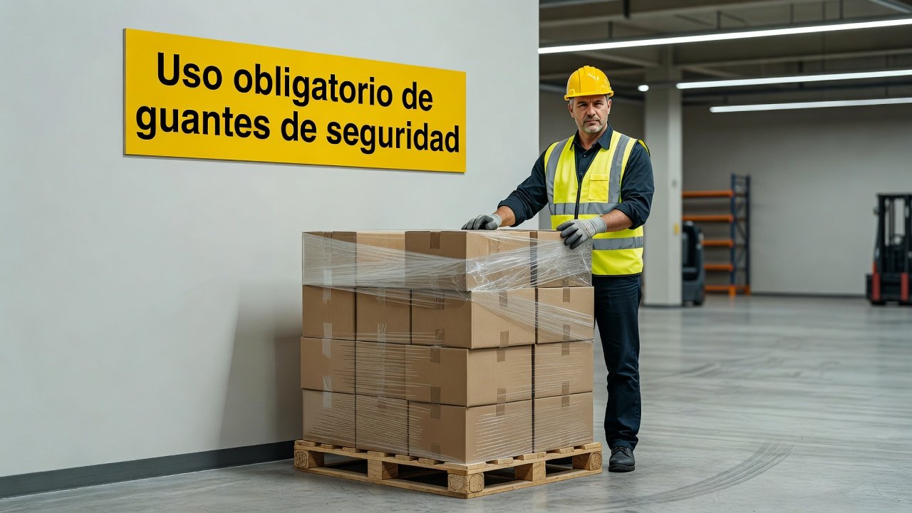 Uso obligatorio de guantes de seguridad: Imagen principal