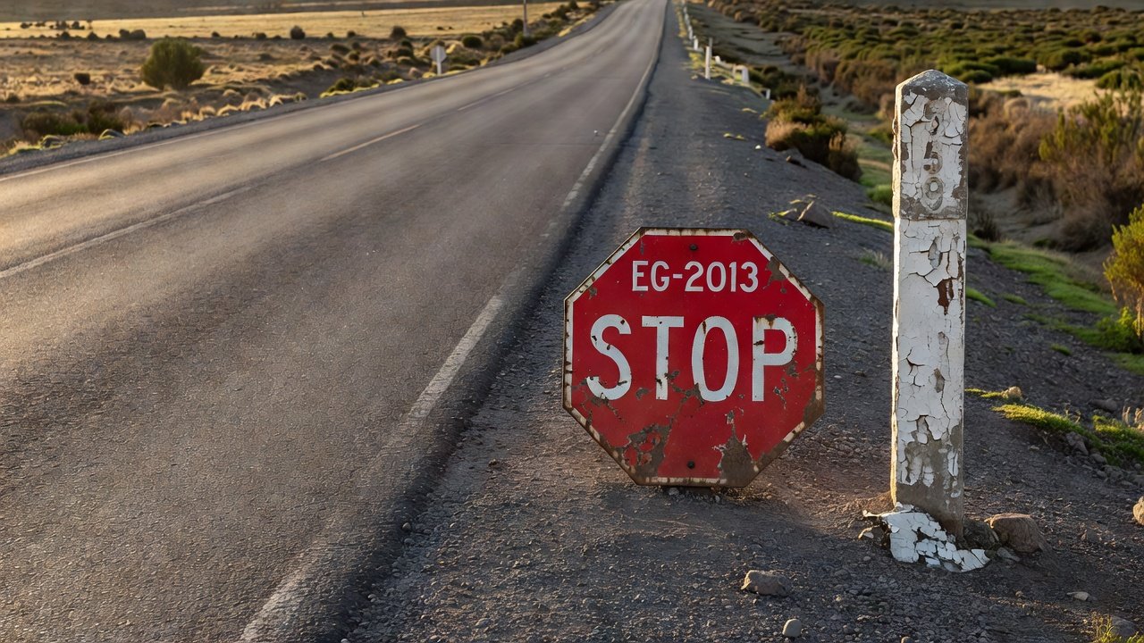 Vida útil de las señales viales según el EG-2013: Imagen principal
