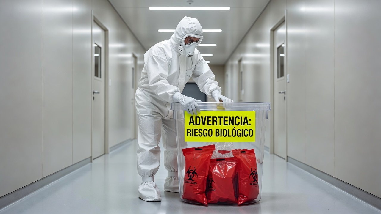 Advertencia por riesgo biológico: Imagen principal