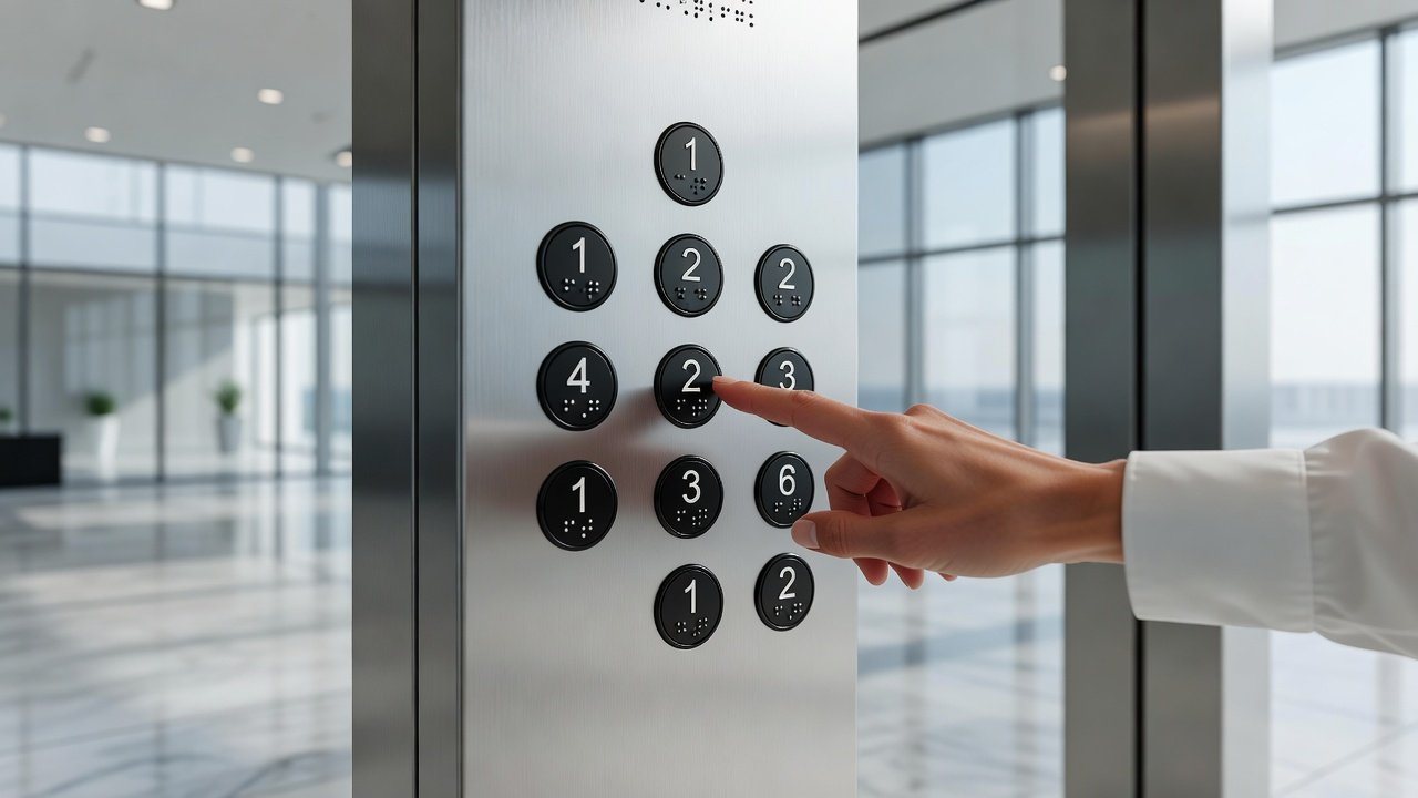 Botoneras accesibles con braille, relieve y contraste: Imagen principal