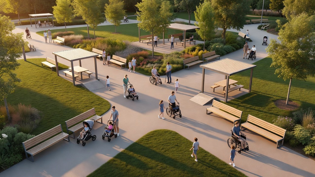 Cómo diseñar parques inclusivos: Imagen principal