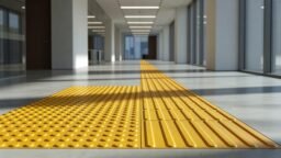 Dimensiones de pavimentos táctiles ISO 23599