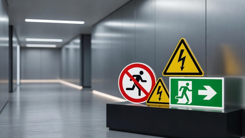 Diseño de señales de seguridad: principios básicos