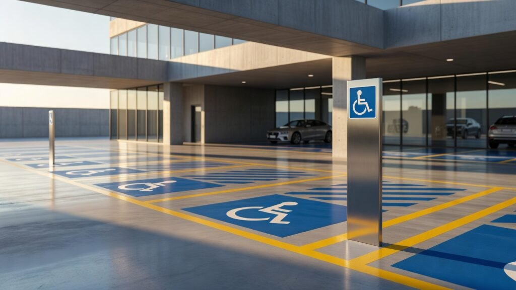 Estacionamientos accesibles dimensiones y normativa 1 Estacionamientos accesibles dimensiones y normativa
