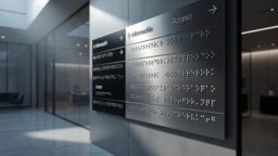 Guía básica de braille en señalización