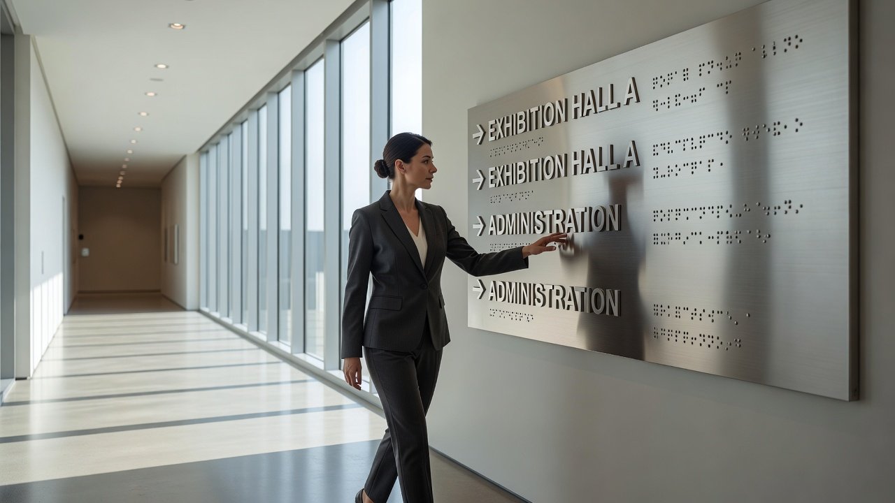 Guía básica de braille en señalización: Imagen principal