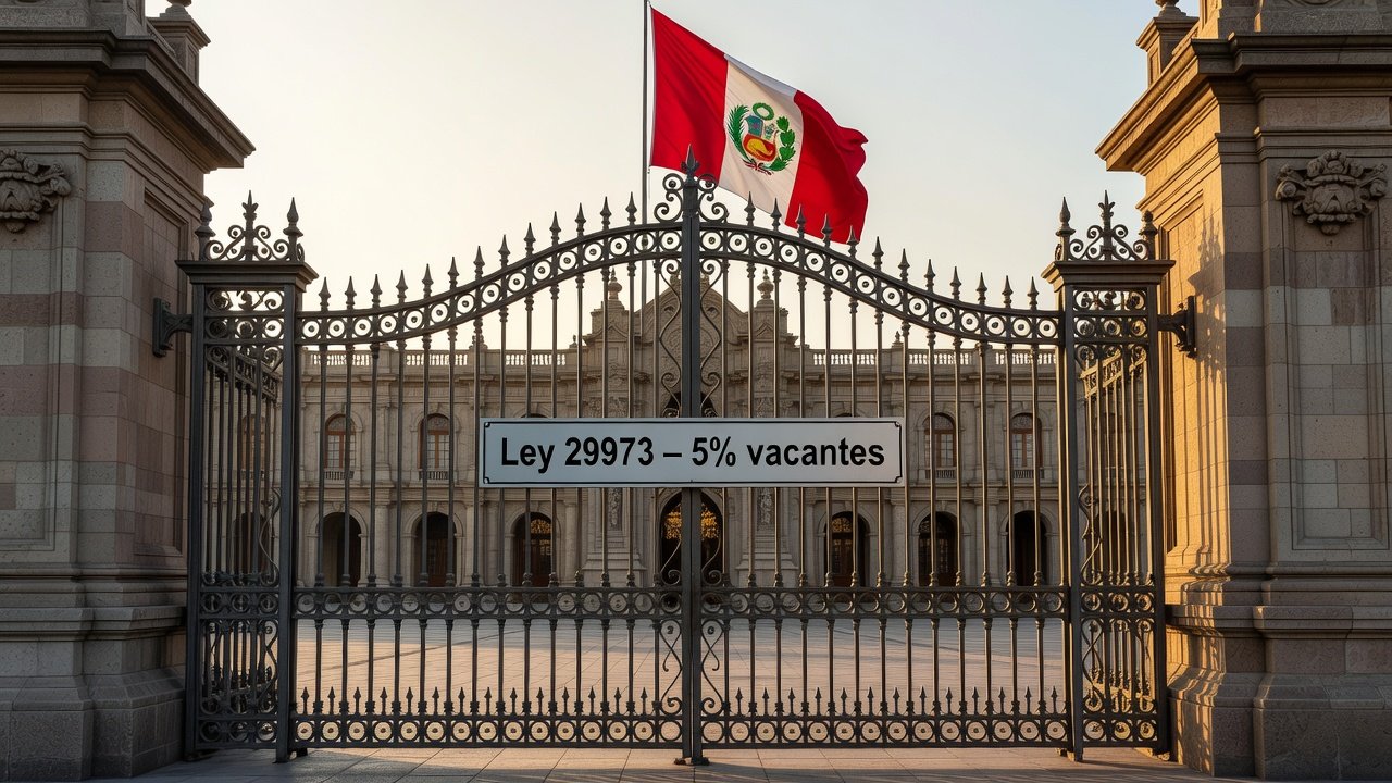 Ley 29973: 5% de vacantes universitarias en Perú: Imagen principal