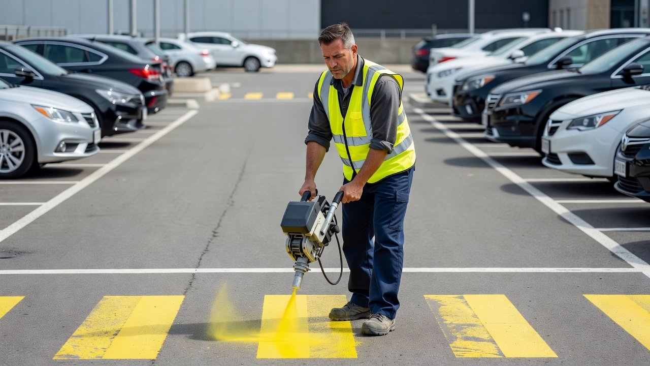 Señalización y demarcación de estacionamientos: Concepto visual