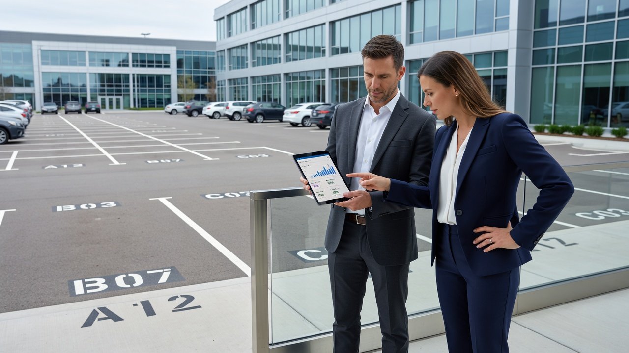 Señalización y demarcación de estacionamientos: Infografía informativa