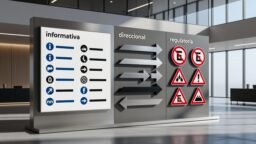 Tipos de señalización: informativa, direccional y reguladora
