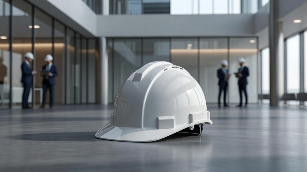 Uso obligatorio de casco de seguridad