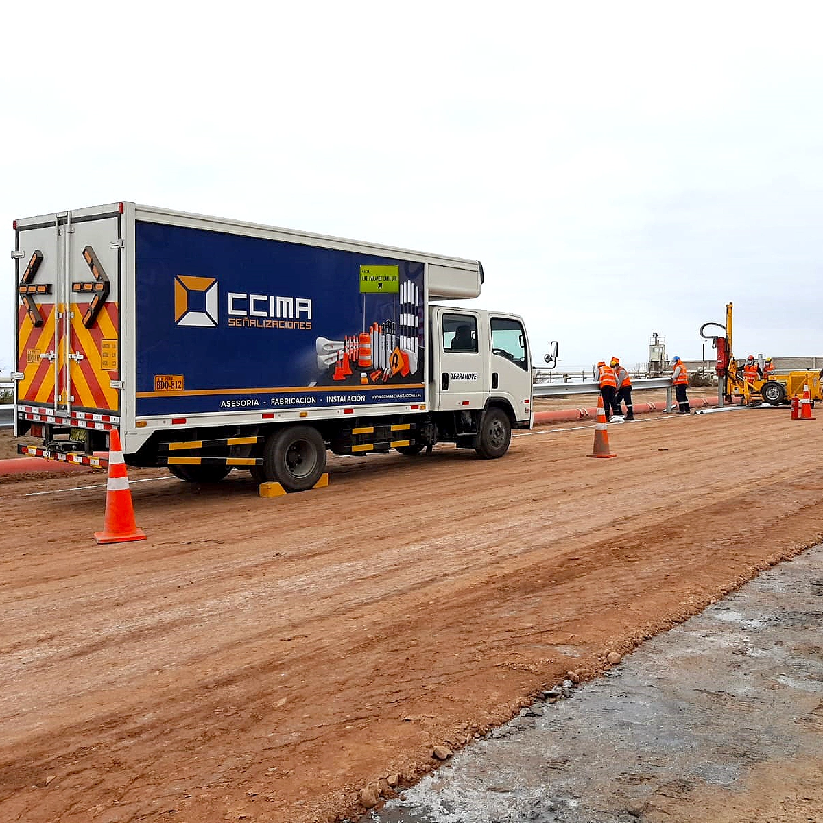 expreriencia en instalacion de senalizacion en peru