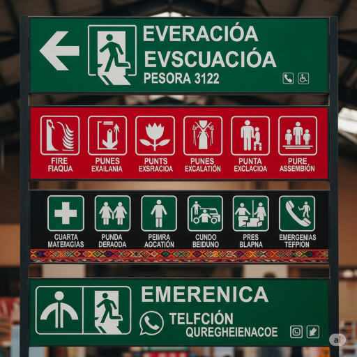 fabrica senales seguridad evacuacion emergencia peru