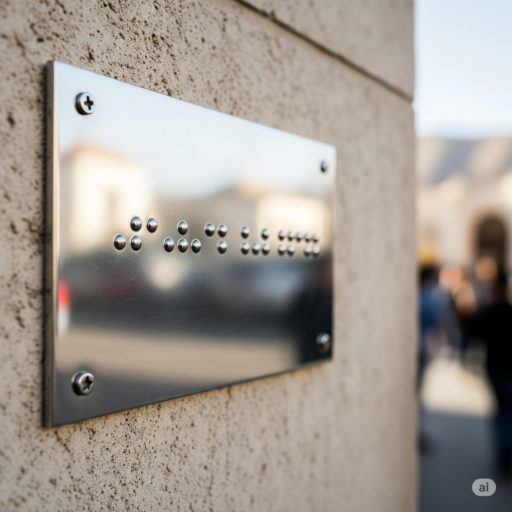 que incluye senal braille tecnica partes esenciales ccimasenalizaciones peru