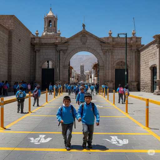 senales zonas escolares seguridad ninos ccimasenalizaciones peru