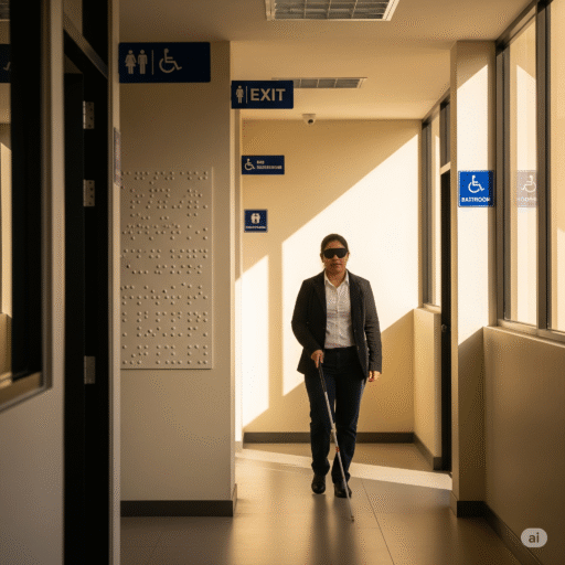 senalizacion braille oficinas inclusion total ccimasenalizaciones peru