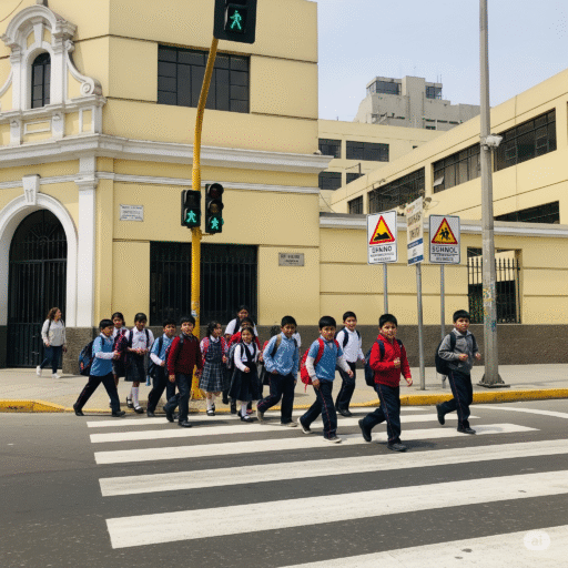 senalizacion vial zonas escolares prevencion ccimasenalizaciones peru