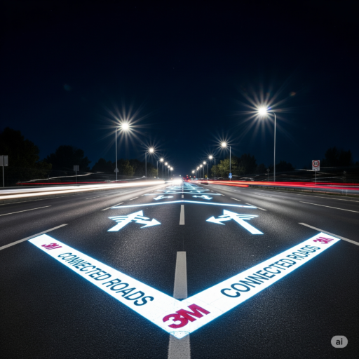 tecnologia 3m connected roads visibilidad ccimasenalizaciones peru