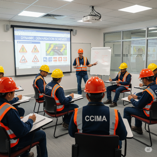 capacitacion personal demarcacion vial ccimasenalizaciones peru