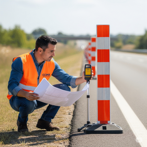 delineadores autopistas alto flujo seguridad ccimasenalizaciones peru