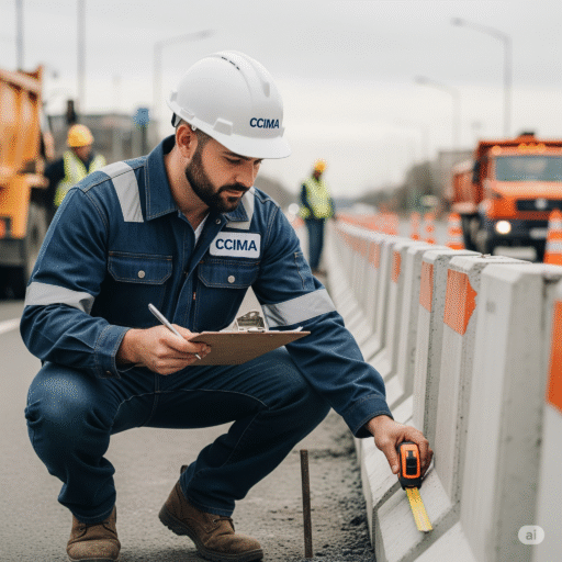 delineadores concreto alto transito ccimasenalizaciones peru