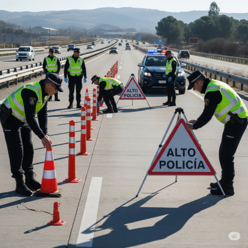 delineadores control policial seguridad vial ccimasenalizaciones peru