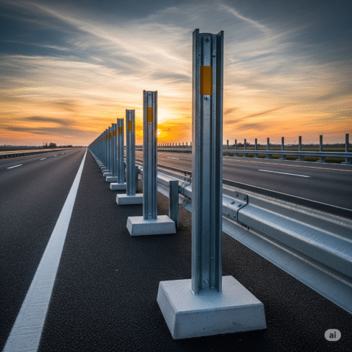 delineadores metalicos concreto durabilidad ccimasenalizaciones peru