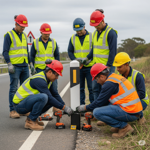 delineadores viales seguridad vial ccimasenalizaciones peru