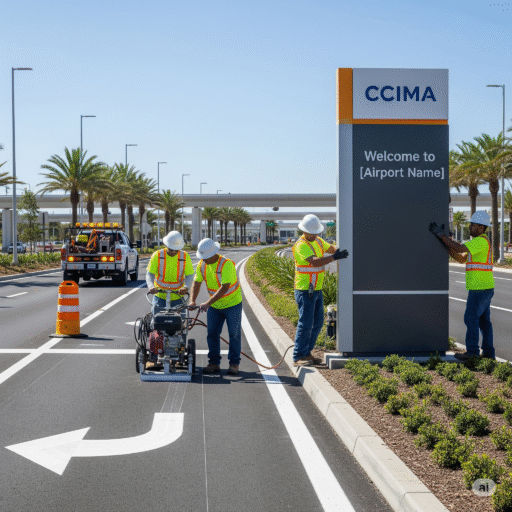 senalizacion aeropuerto vias seguras ordenadas ccimasenalizaciones peru