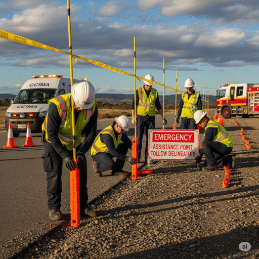 zonas emergencia senalizacion delineadores acceso ccimasenalizaciones peru 2
