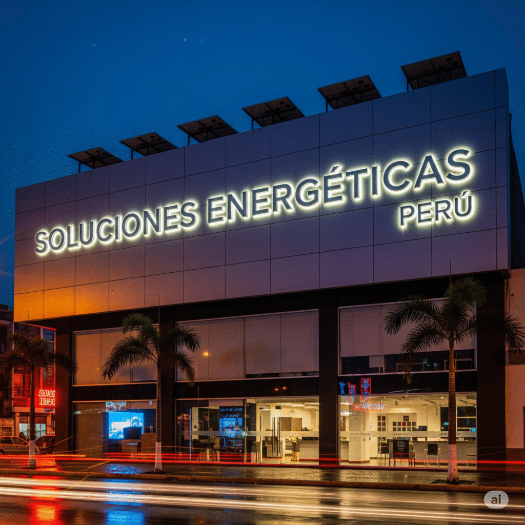 Luz Propia y sin Cuentas Altas: El Poder de la Señalización Solar 3 letras corporeas luminosas solares ccimasenalizaciones peru